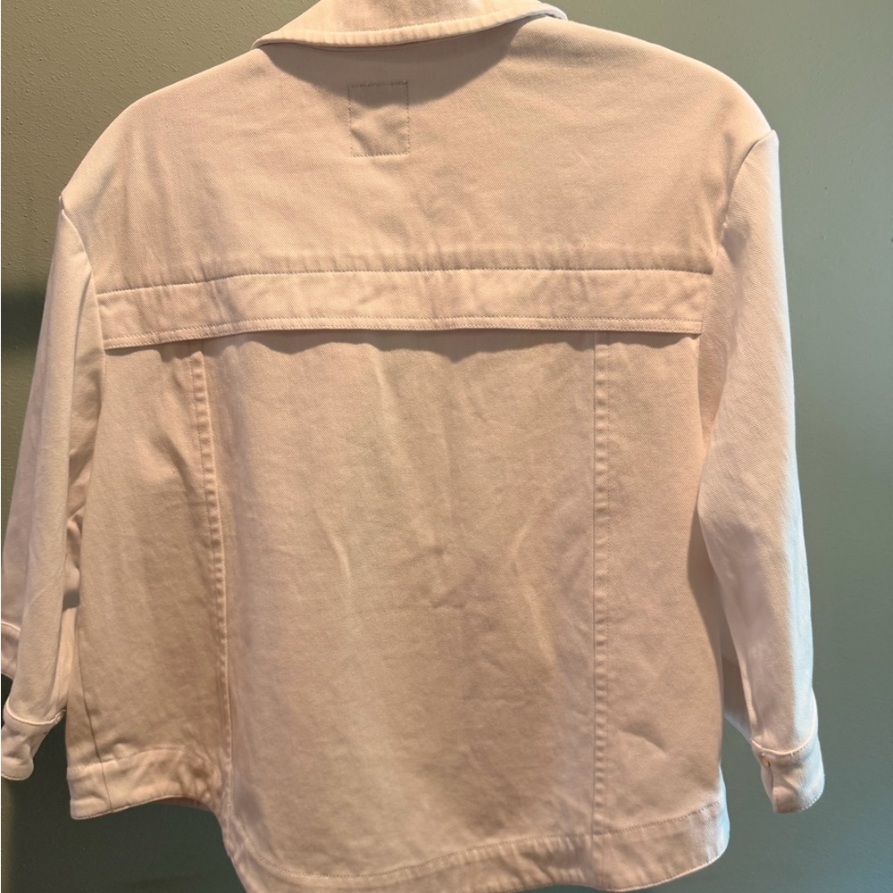 Lysse Blush Pink Denim-Style Jacket